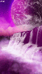 Pink Purple Animated Water Wallpapers