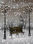 3D Snowfall Animated Wall